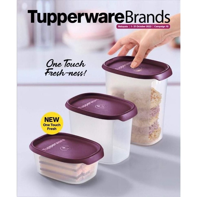 Tupperware รุ่น one touch fresh-ness