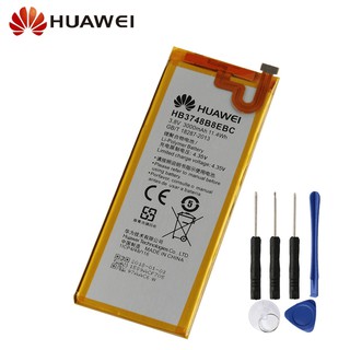 แบตเตอรี่ทดแทนสำหรับ Huawei C199 Ascend G7 G7-TL100 C199-CL00 HB3748B8EBC ของแท้แบตเตอรี่ 3000 mAh