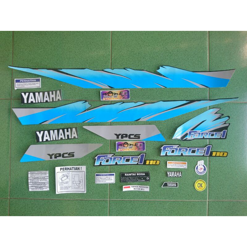 Yamaha force 1 1992 striping