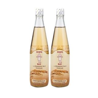 น้ำส้มสายชูหมัก 4.2% จากข้าวหอมมะลิ ตราคิวพี ขนาด 700 มล. แพ็คละ 2 ขวด KEWPIE / Jasmine Rice Vinegar