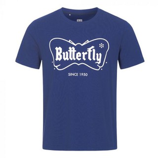 เสื้อปิงปองคอกลมยี่ห้อ BUTTERFLY รุ่น T-SHIRT 70TH ANNIVERSARY