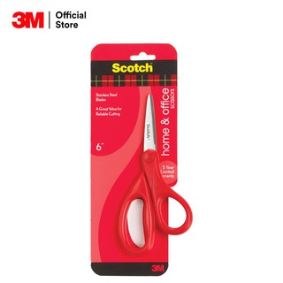 Scotch® กรรไกร สำหรับงานทั่วไป ขนาด 6 นิ้ว (จำนวน 1 ชิ้น)  Home And Office Scissors Cat. 1406