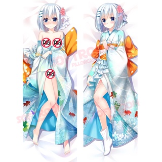 Date A Live Tobiichi Origami Dakimakura ปลอกหมอนโซฟา แบบนิ่ม ลายอนิเมะญี่ปุ่น Otaku ขนาด 50x150 ซม. DK2470