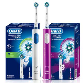 Oral B Pro 600 Plus แปรงสีฟันไฟฟ้า 3D Electric Toothbrush