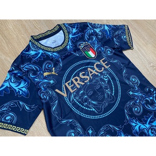 เสื้อทีมชาติอิตาลี Versace ( น้ำเงิน )