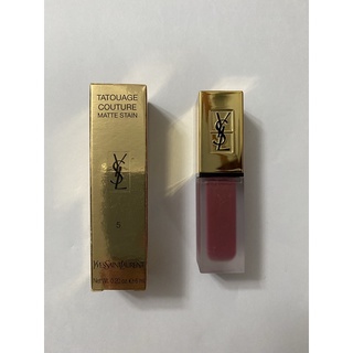 YSL Tatouage Couture Matte Stain 6ml - No.5 Rosewood Gang (Full Price :: 1,550 Baht)