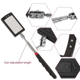 【Big Discounts】Inspection Mirror Swivel Telescoping Tool Bright Extendable Illuminate Useful#Essential Tools