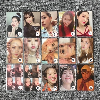 [RED VELVET] พร้อมส่ง Photocard Set 1 : Badboy (แบดบอย) Psycho (ไซโค) Peek A Boo (พีคกะบู) &amp; Others