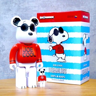 BE@RBRICK 400%+100% PEANUTS : Joe Cool [New]