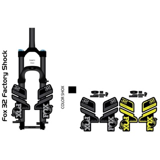 สติ๊กเกอร์ fox 32 Float step cast 2022 MK2