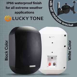 ลำโพง ลำโพงกันน้ำติดผนัง LUCKY TONE รุ่น WTP-660 มีขาสำหรับติดตั้งกับผนัง ปรับได้360องศา ประกัน 6 เดือน