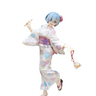 Yukata Rem hand-made รุ่น chassis ตกแต่งจาก scratch ลูกอมฝ้าย kimono yukata Rem ตุ๊กตา Manxiang Factory