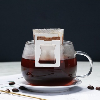 ถุงดริปกาแฟ (50ซอง) ถุงกรองกาแฟดริป แบบมีหูแขวน Drip Coffee Filter Bag（SH150)