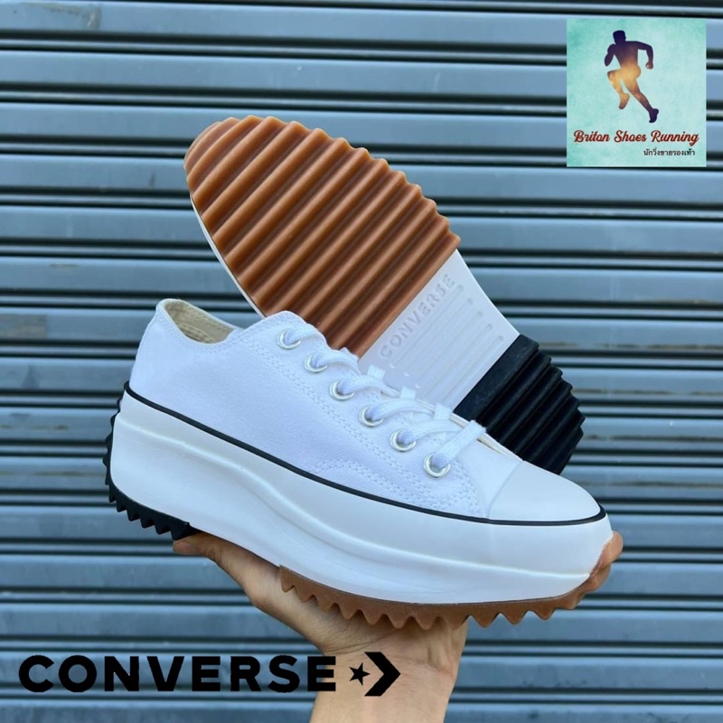 🔥Sale 30%🔥 รองเท้าผ้า ชาย-หญิง CONVERSE RUN STAR HIKE OX WHITE