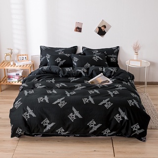 ส่งฟรี! ชุดผ้าปูที่นอน+ผ้านวมครบเซ็ต 6 ชิ้น “บอยลอนดอน” Boy London Beddings