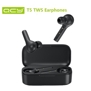 หูฟังบลูทูธไร้สาย QCY T5 Wireless Bluetooth Earphones BT5.0 Touch Control