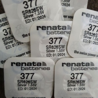 ถ่าน RENATA 377 ใช้ร่วมกับ SR626SW