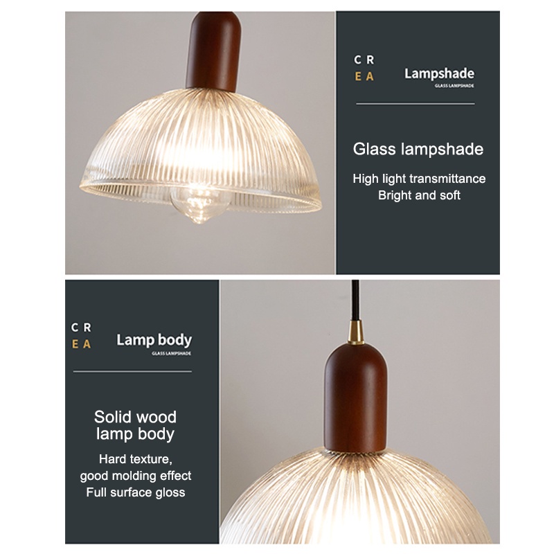 ร้านอาหารโคมไฟห้อย/โคมระย้าแก้ว/ย้อนยุค ไฟระย้าเพดาน - รูปที่ 7