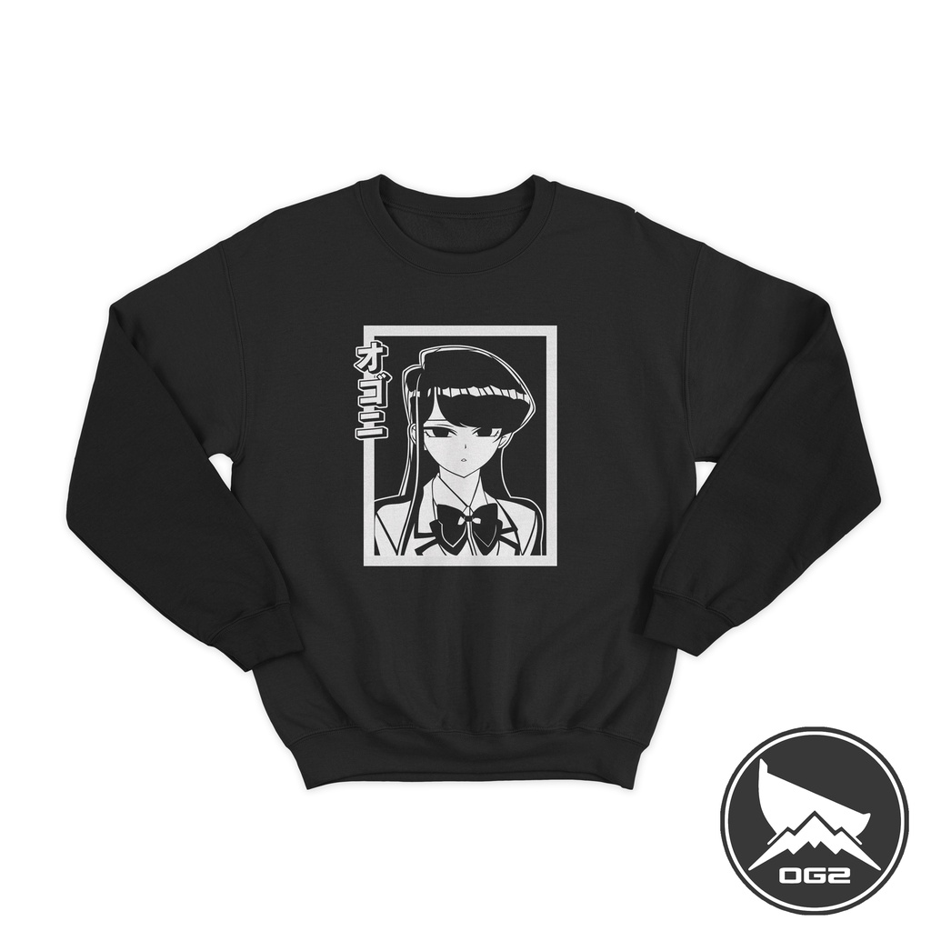 เสื้อกันหนาวอะนิเมะ komi san kaki cant communicate waifu A149 เสื้อกันหนาว OG2 2D A