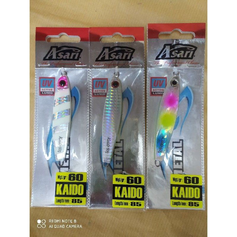 ❈JIG KAIDO ASARI 60G 80G KILLER JIG #HOT ITEM #READY STOK