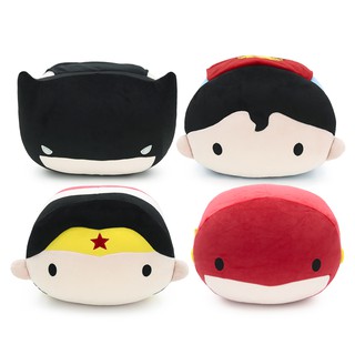 DC Comics ลิขสิทธิ์แท้ หมอนซุกมือ the flash / wonder woman / batman / superman : chibi