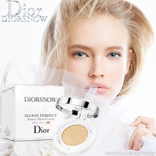 DIORSNOW Bloom Perfect Moist Cushion SPF 50 PA+++ 15gX2 ผลิตภัณฑ์ครีมกันแดดผสมรองพื้นเนื้อบางเบาสูตรพรีเมี่ยม