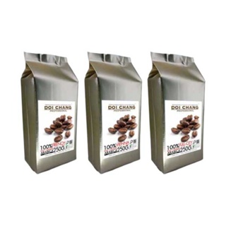 [มี CODE ลด] เมล็ดกาแฟดอยช้าง คั่วเข้ม/กลาง/คั่วอ่อน 250 ก. 1 ถุง แจ้งบดในหมายเหตุ French/Vienna/FullCity (250ก.×1ถุง