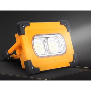 ไฟฉุกเฉิน ไฟโซล่าเซลล์ ชาร์จมือถือได้ พกพาสะดวก แทน 36W 65W เป็นสปอร์ตไลท์ LED