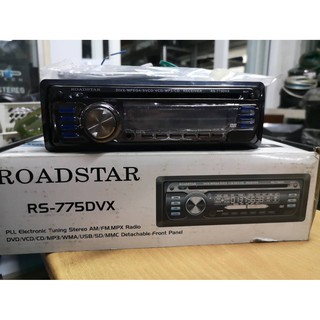 วิทยุ Roadstar RS-775DVX Full electeonic AM/FM Radio/DVD/VCD/CD/MP3/USB/SD/MMC/AUX/IPOD/IPHONEครบในตัวเดียว