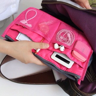 พร้อมส่งทุกสี ราคาถูก กระเป๋า จัดระเบียบ bag in bag