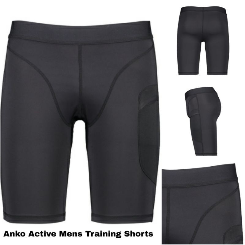 4/005 Anko Active Men Pocket Training Tights Pants