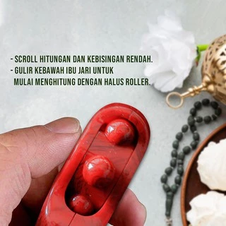 Tasbih Digital Muslim เครื่องนับดิจิตอล เครื่องนับรอบสวดมนต์ หมุนได้ 2 ทิศทาง เปลี่ยนถ่านได้