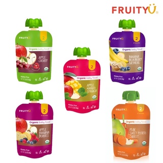 FruityU อาหารบด สำรับเด็กออร์แกนิค ขนาด 99 กรัม