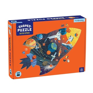 300 pieces Shaped Scene Puzzle  จิ๊กซอว์รูปสัตว์ 300 ชิ้น ลาย Outer Space