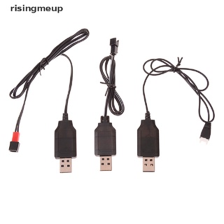 [risingmeup] ที่ชาร์จแบตเตอรี่ 3.7V sm-2p jst xh2.45 x5 สําหรับเฮลิคอปเตอร์บังคับ ♨ขายดี