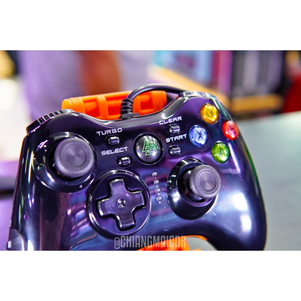 EGA TYPE-J1/J2 จอยเล่นเกม [แบบมีสาย,ไร้สาย] USB CONTROLLER PC/PS3/Android /X-INPUT (รับประกันศูนย์ 2 ปี)