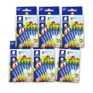 สีเทียน Staedtler 8 สี