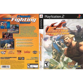 CAPCOM FIGHTING EVOLUTION [PS2 US : DVD5 1 Disc]