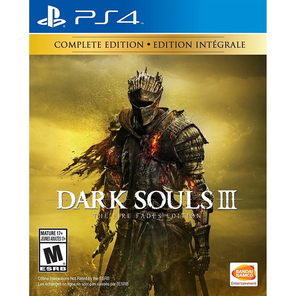 PS4 DARK SOULS III THE FIRE FADES EDITION (USA) Shopee Thailand