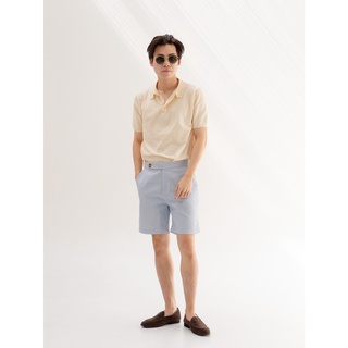 HARBER.BKK - BASIC SHORT PANTS กางเกงขาสั้นสีฟ้าอ่อน