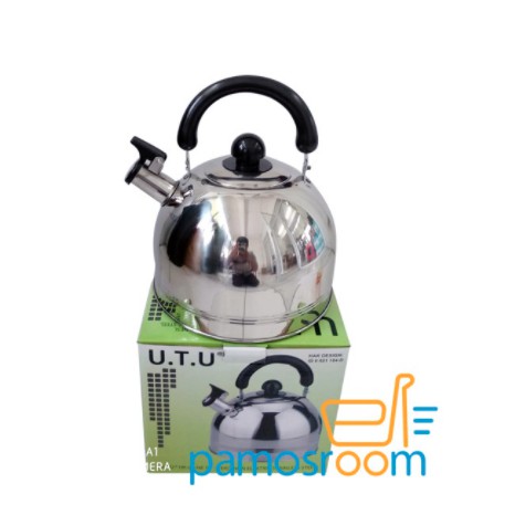HIJAU UTU สีเขียว HK-06-NE 5liter Sound Kettle NE สแตนเลส UTU กาต้มน้ํา (นกหวีด)