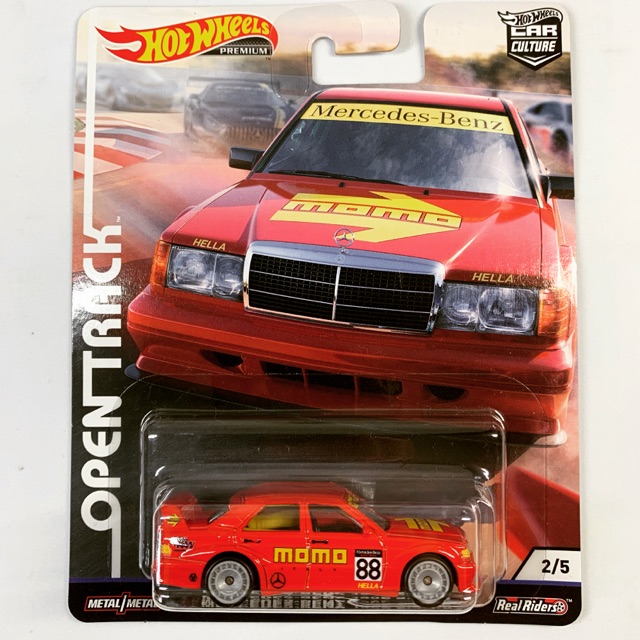 Hot Wheels Open Track Mercedes-Benz 190E 2.5-1.6