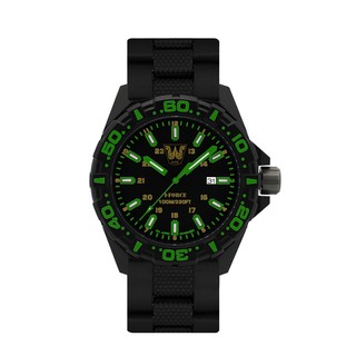 WISE I-FORCE 43 Green carbon Gas-light นาฬิกาข้อมือชาย