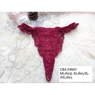 C&amp;A Size XXS-2XL ชุดชั้นใน/ชั้นกางเกงในทรงจีสตริง(G-string) 04661