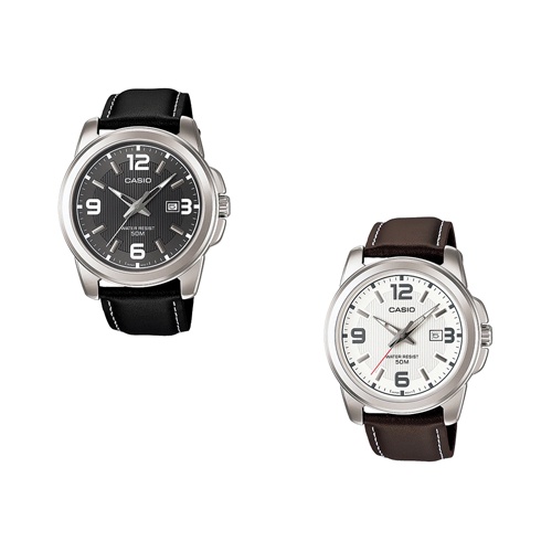 Casio นาฬิกาข้อมือผู้ชาย สายหนัง รุ่น MTP-1314L, MTP-1314L-7A, MTP-1314L-8A, MTP-1314L-8AVDF, MTP-1314L-7AVDF