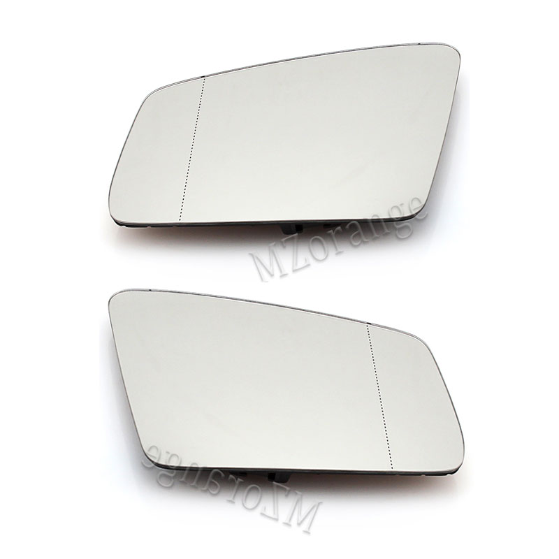 Heated Side Mirror Glass for Mercedes-Benz W204 W212 W221 2010-2013 Car  Exterior Door Wing Rear View Rearview Mirror Gla  Shopee Thailand