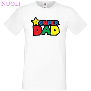 ขายดี!เสื้อยืด พิมพ์ลาย Super Dad Mario Luigi Fathers Day For Dad Sofspun Fotl สไตล์คลาสสิก ไม่ซ้ําใคร สําหรับผู้ชาย FJl