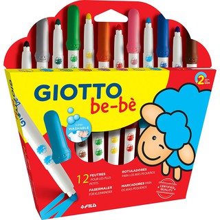 GIOTTO Be-Be Super Fiber Pens ปากกาเมจิกแท่งจัมโบ้