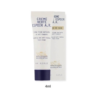 ครีม Biologique Reserche Crème Verte Espoir A.R. - Soothing Face Cream 4ml.