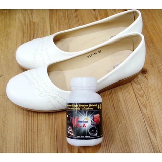 Leather Edge Sealer # 40 Matt White , Seals - Protects - Shines For Fine Leather Goods, 150 ml. V.U.T. Leather Solution